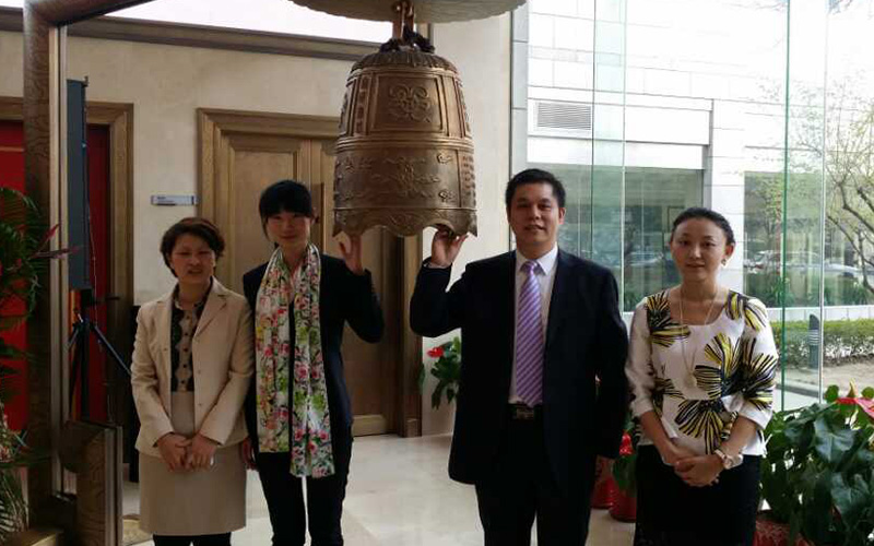 南宫电子游戏上市敲钟典礼