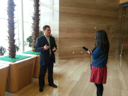 南宫电子游戏831999碳买卖业界影响强，副总田卫然接受黑龙江广播电视台采访