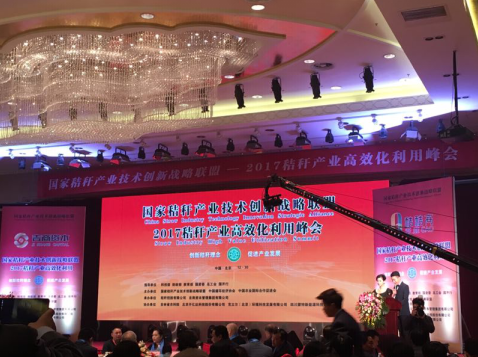 南宫电子游戏（证券代码831999）作为会协办单元应邀参会，总裁王元圆颁发了主题推介演讲。